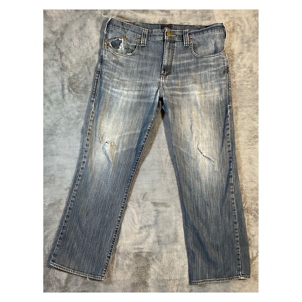 Rock &‎ Republic Men's Jeans Distressed Blue Size 38x30